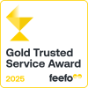 Gold Trusted Service Award 2025 Badge 1x1