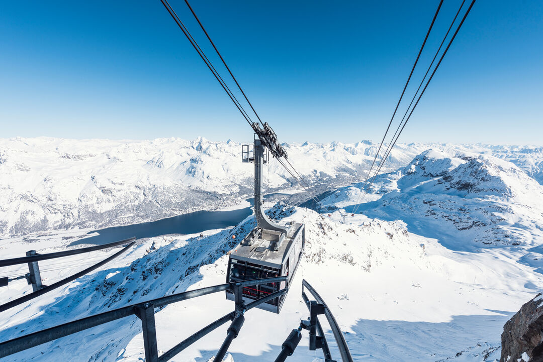 View from Piz Corvatsch
