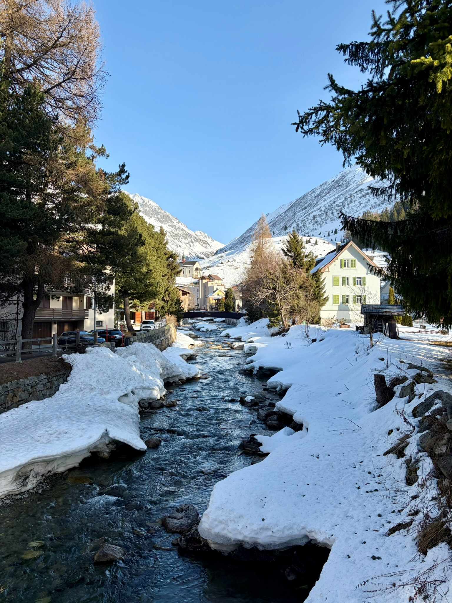 Charming Andermatt village views