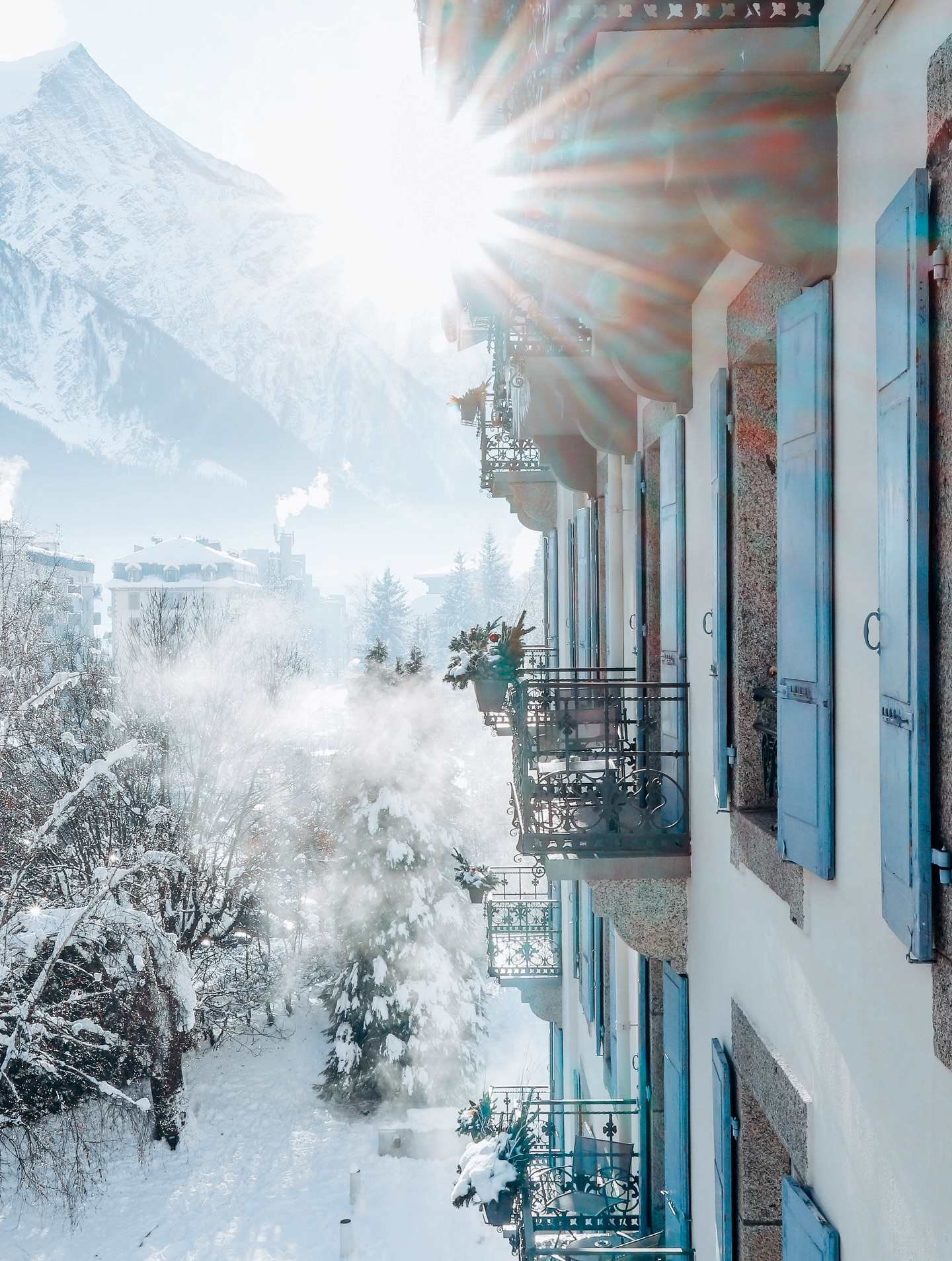 Massive Snowfall Across the Alps