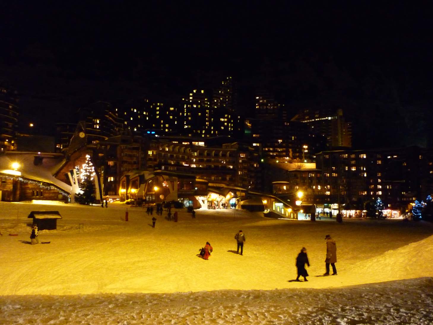 Avoriaz Avoriaz by night