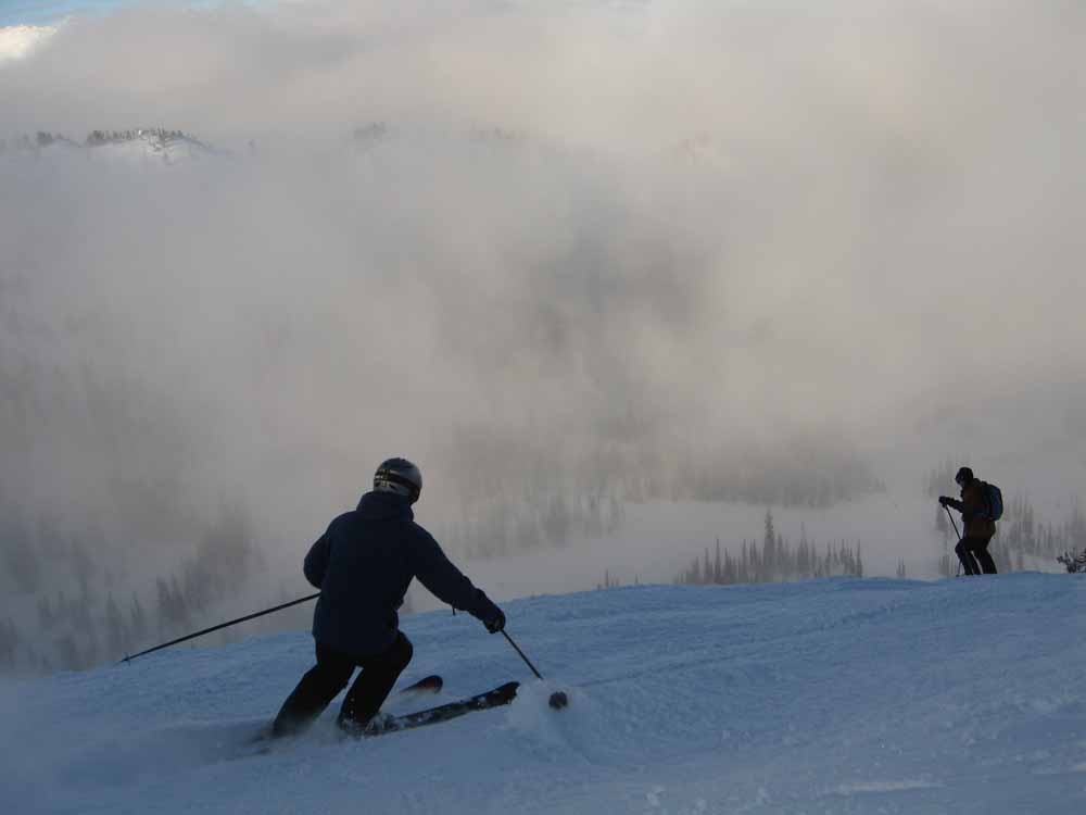 Daily Mail Ski & Snowboard Magazine Reader Holiday Enjoying the Horse