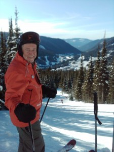 Sun Peaks Thor a member of the Sun Guide Team in Sun Peaks