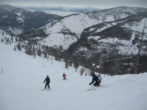 Swooping down Panorama's groomers