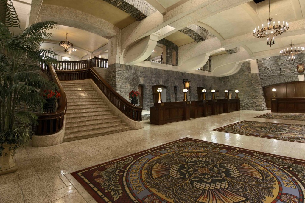 The 5-star Fairmont Chateau Lake Louise