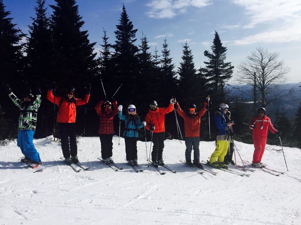 Skiing Mont Tremblant