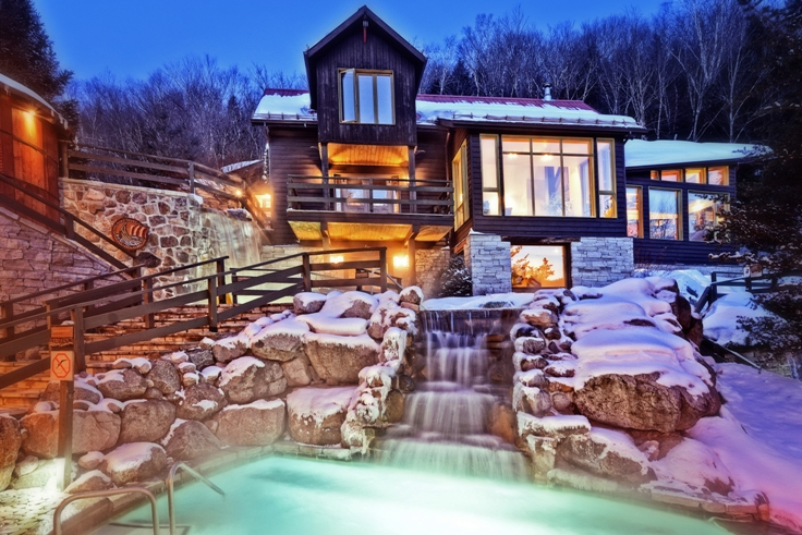 Skiing Mont Tremblant