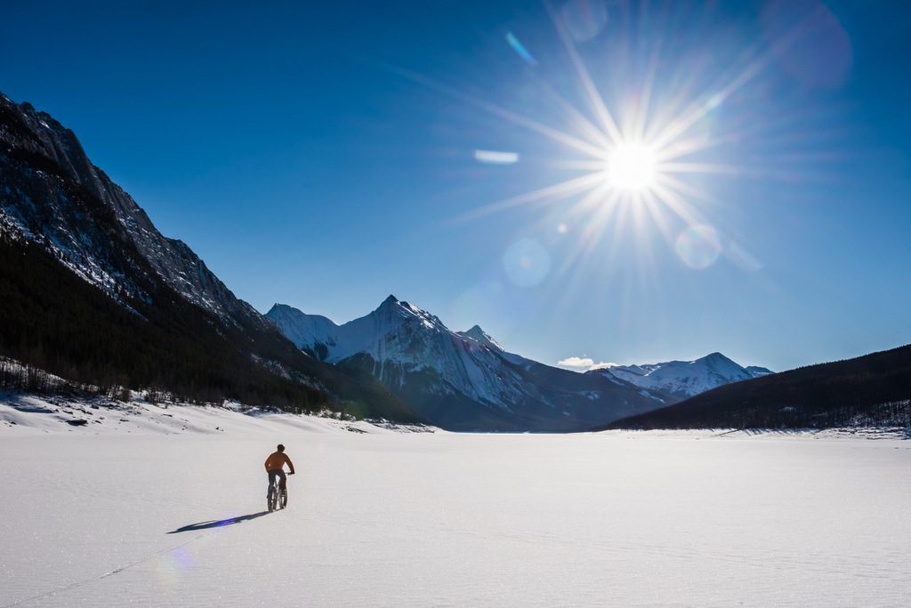 winter activities in alberta