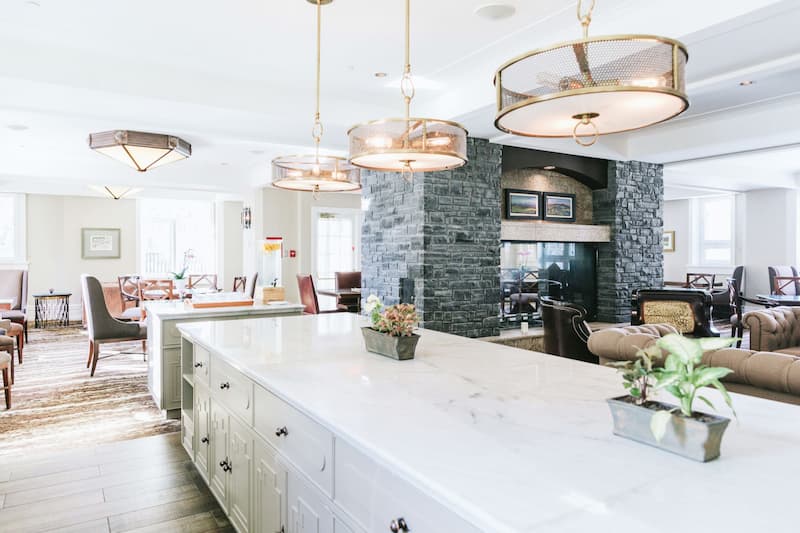 Fairmont Banff Springs Fairmont Gold Lounge Kitchen